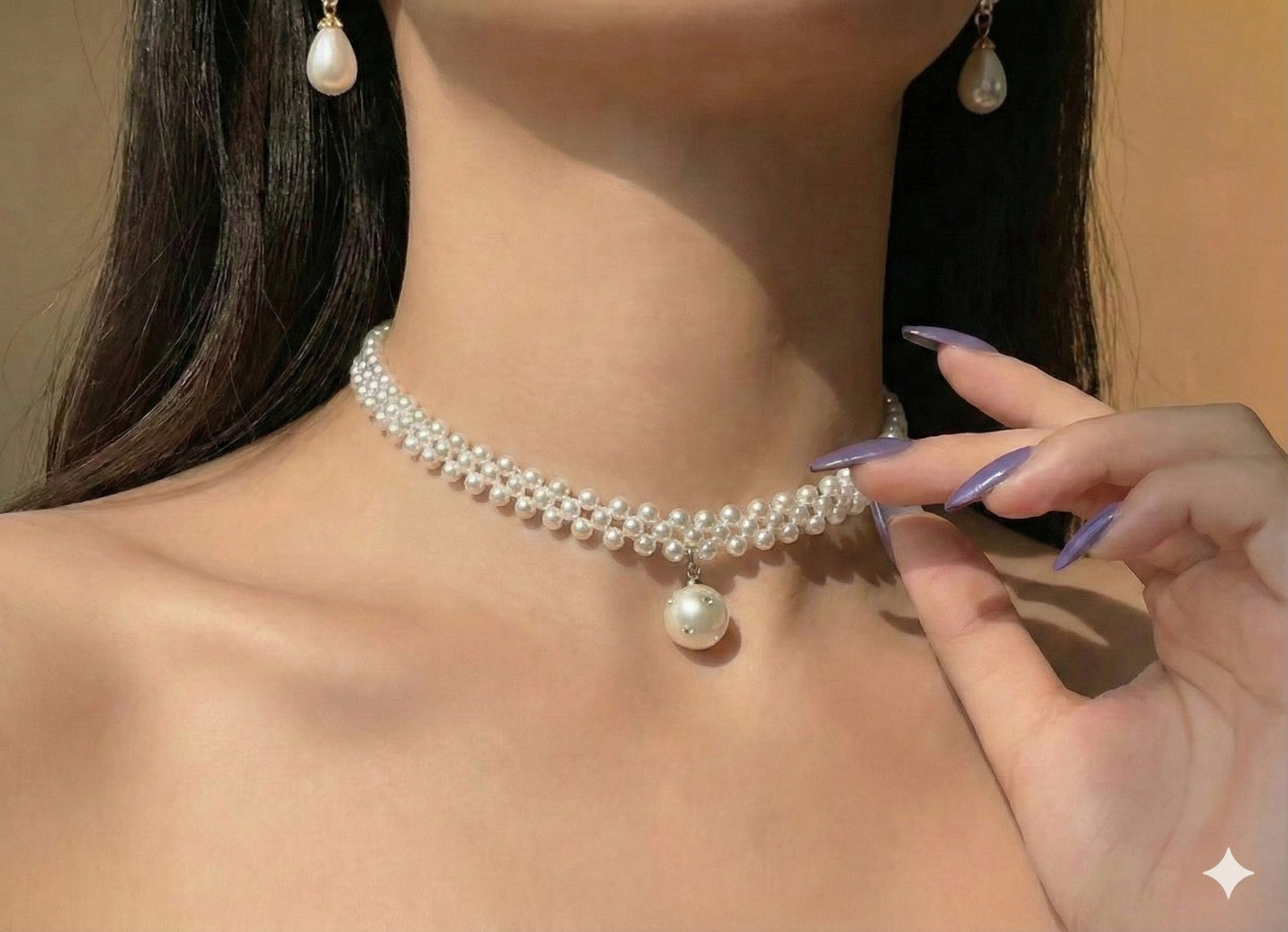 Pearl Choker Necklace