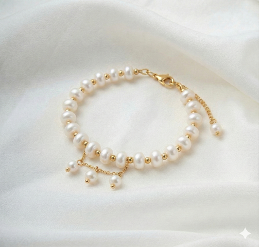 Pearl Beaded Bracelet