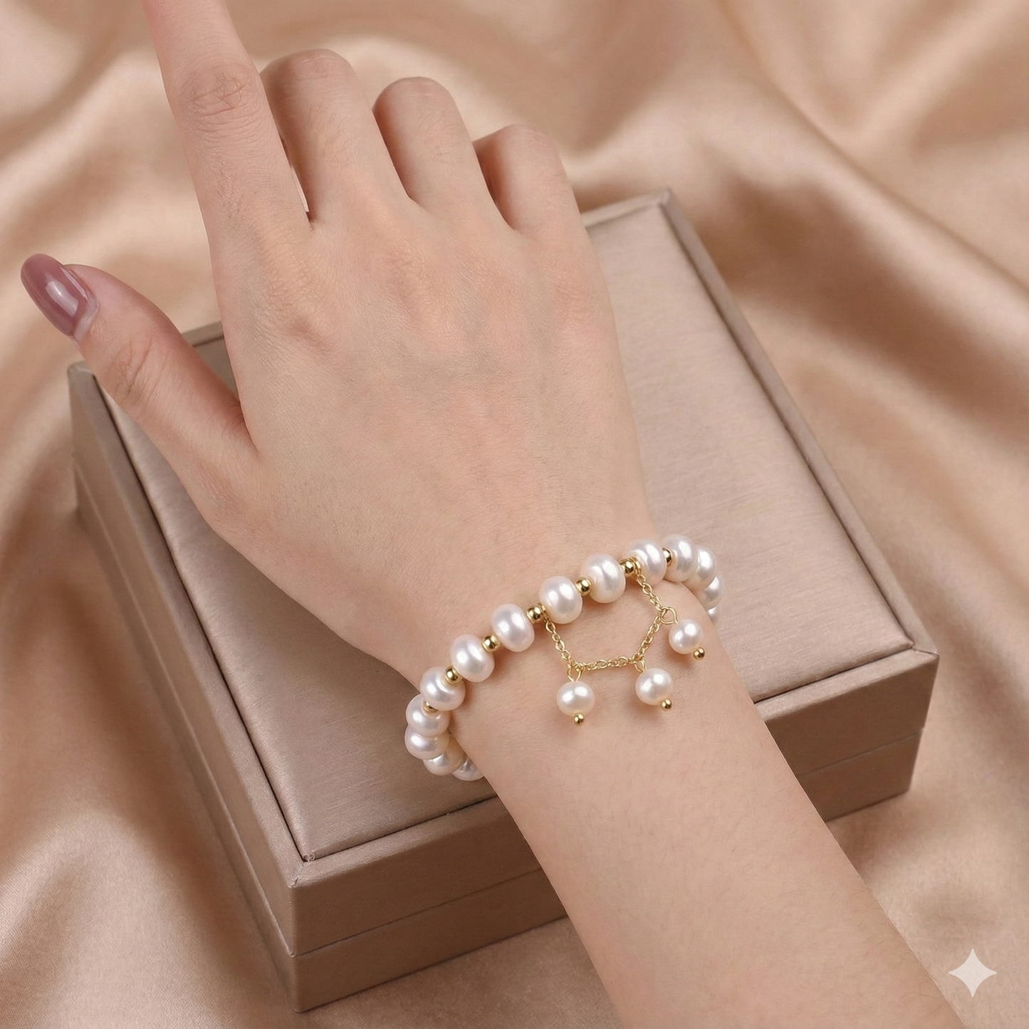 Pearl Beaded Bracelet