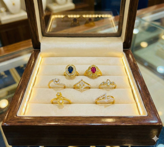 Luxury Gemstone & Diamond Rings